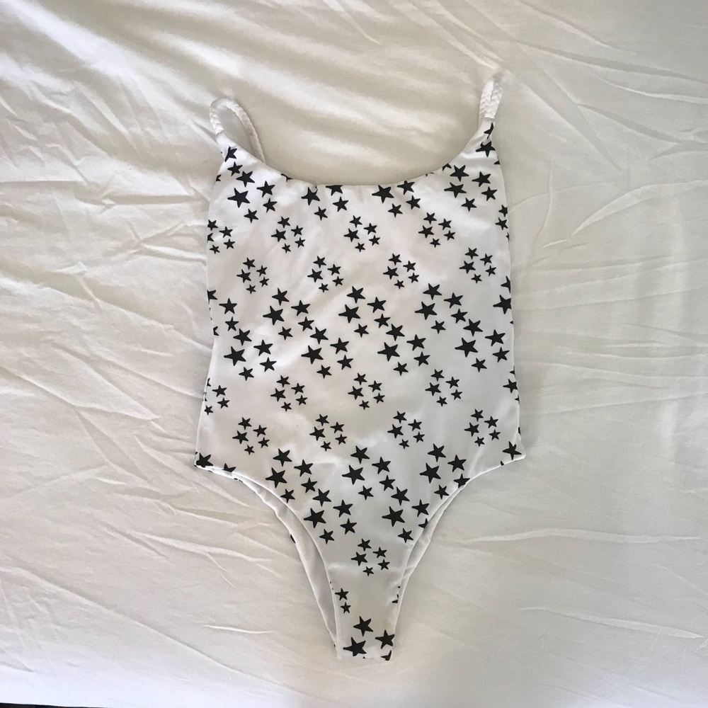 Star Print Swimsuit